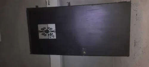 Porte en acier باب حديد مع الكادر