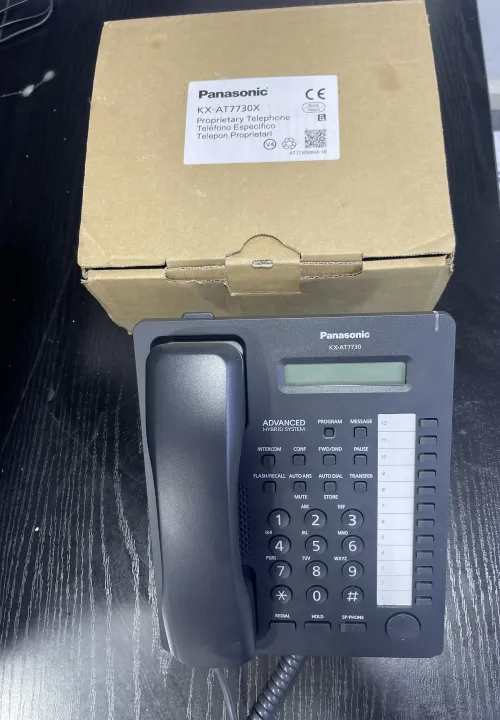 Téléphone poste standard Panasonic KX-AT7730X (Neuf en Boîte)