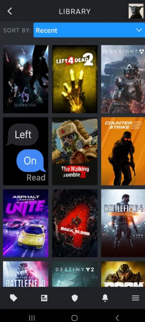 Steam account 