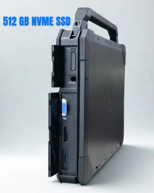 Laptop DELL Latitude 5424 Rugged i5 8e 3.5ghz  turbo boost 16go ram 512GB SSD nvme double batterie