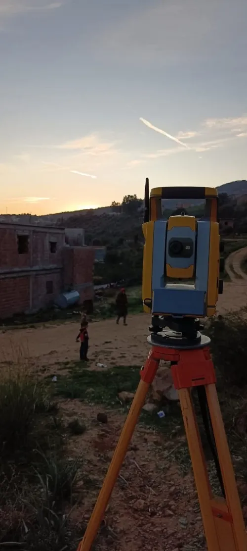 travaux topographique