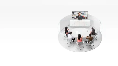 LOGITECH MEETUP Caméra 4K de conférence tout-en-un Caméra de visioconférences