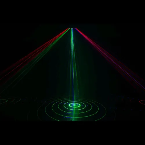 Eclairage de scène Laser d'animation SPECTRUM SIX RGB