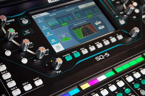 Table de mixage Numérique Allen & Heath SQ5 Console numérique 48 canaux