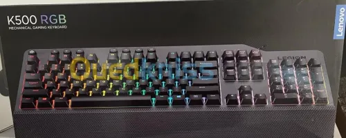 Clavier Gaming Lenovo Legion K500 RGB / Noir