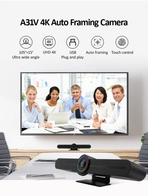 KATO-VISION Caméra Visioconférence KT-A31V Auto Tracking Camera