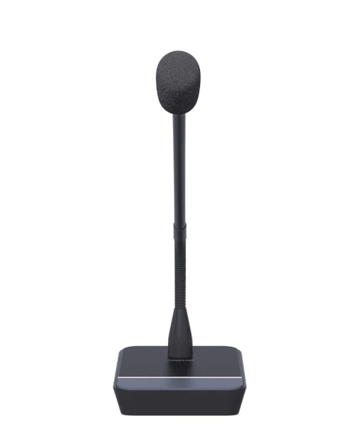 Microphone à condensateur électret cardioïde unidirectionnel de table
