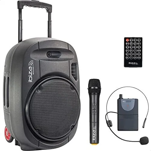 Sono Mobile Ibiza Sound PORT12 UHF-MKII alimenté par batterie