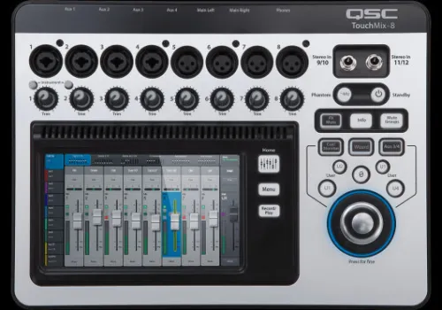 Console de Mixage Numérique QSC TOUCHMIX-8 12INPUT