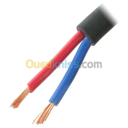Câble haut-parleur haute qualité 2x1,5 mm