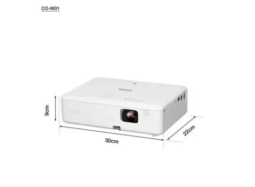 Vidéoprojecteur portable EPSON CO-W01 3000 lumens.