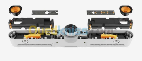 Logitech Rally Bar, Système de visioconférence 4K Tout en un pour salles moyennes & Grandes