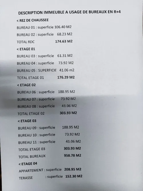 Vente Immeuble Béjaïa Bejaia