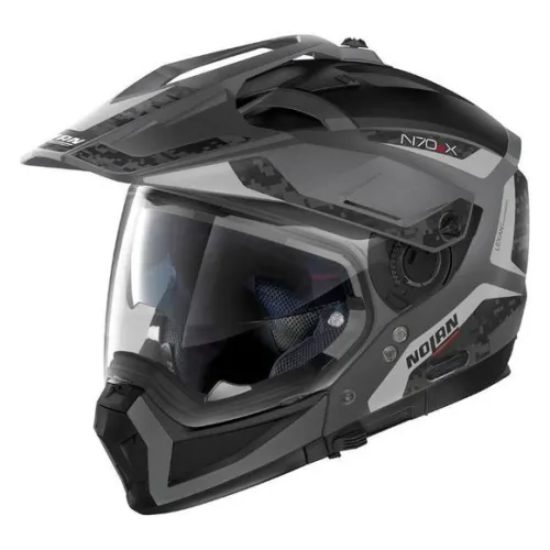 CASQUE NOLAN N70-2 X TORPEDO N-COM 041 GRIS "ORIGINAL"