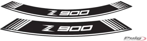 ADHESIF EN ARC Z900 BLANC-VERT. "Original"