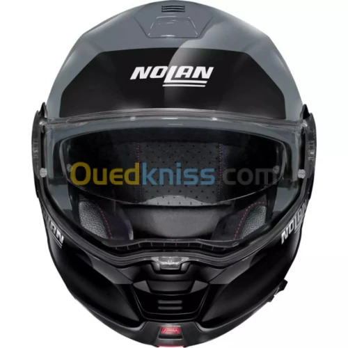 CASQUE NOLAN N100-5 PLUS OVERLAND N-COM 031 GRIS-NOIR. "ORIGINAL"