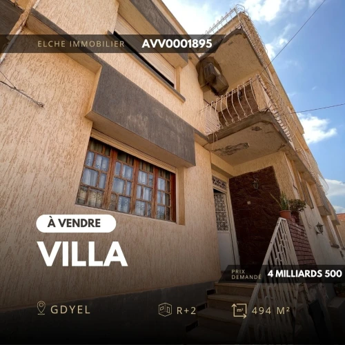 Vente Villa Oran Gdyel