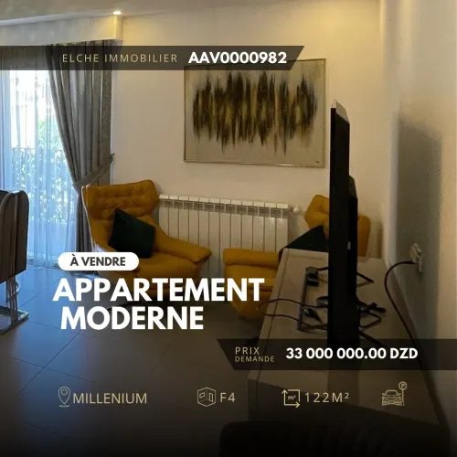 Vente Appartement F4 Oran Bir el djir