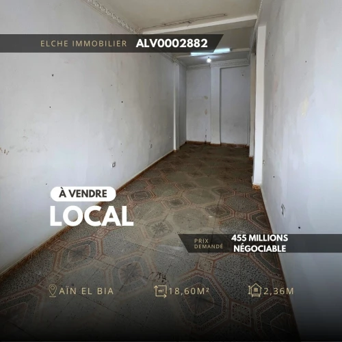 Vente Local Oran Bethioua