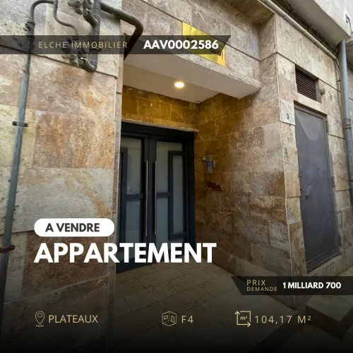 Vente Appartement F4 Oran Oran