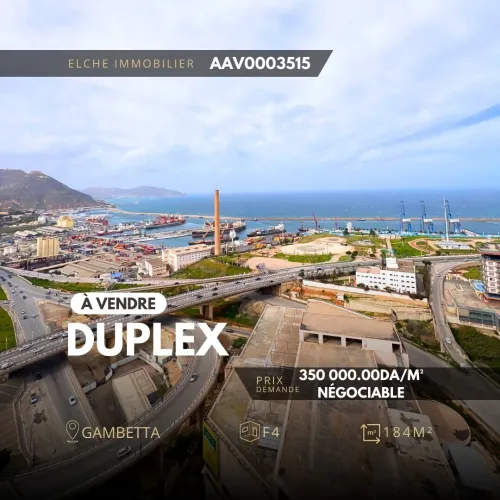 Vente Appartement Duplex F4 Oran Oran