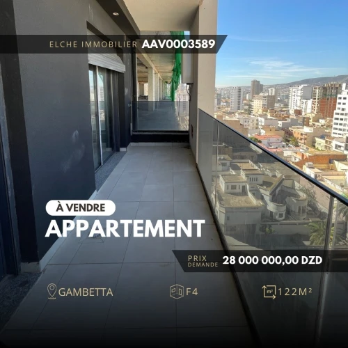 Vente Appartement F4 Oran Oran