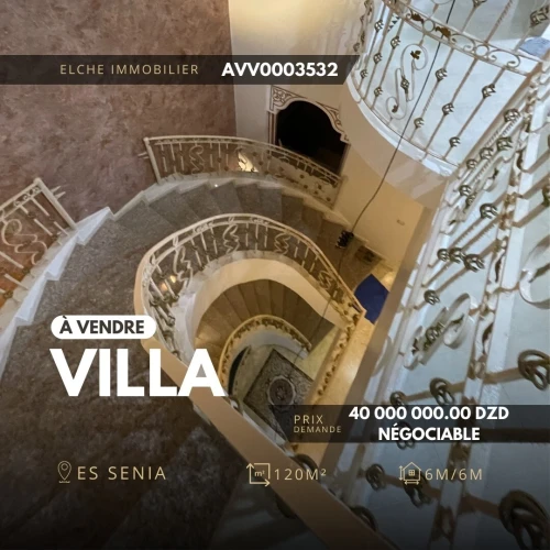 Vente Villa Oran Es senia