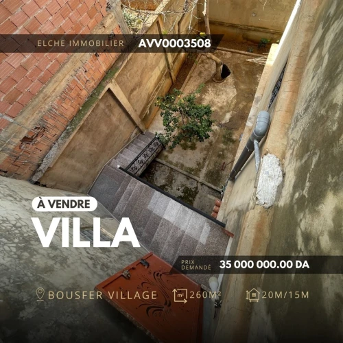 Vente Villa Oran Ain el turck