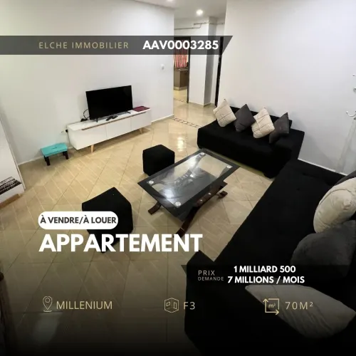 Vente Appartement F3 Oran Bir el djir