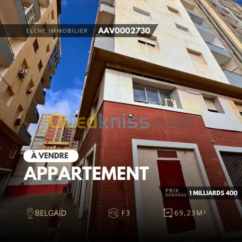 Vente Appartement F3 Oran Bir el djir