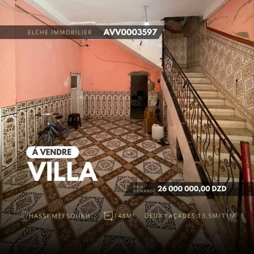 Vente Villa Oran Boutlelis