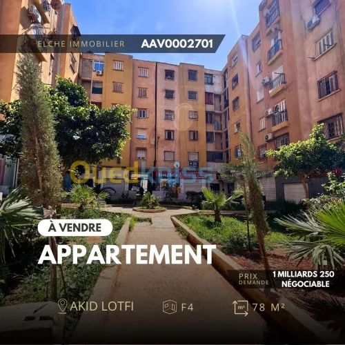 Vente Appartement F4 Oran Bir el djir
