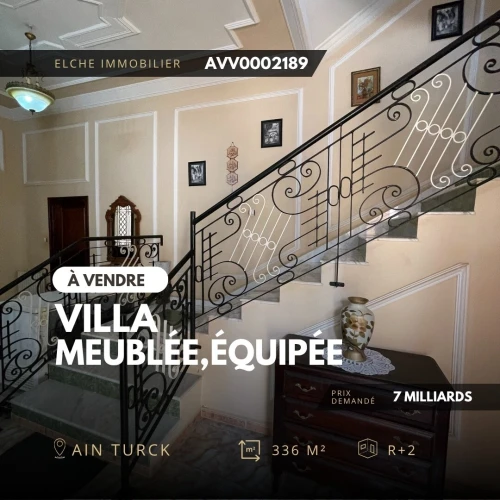 Vente Villa Oran Ain el turck