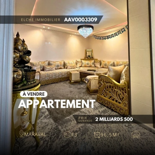 Vente Appartement F3 Oran Oran