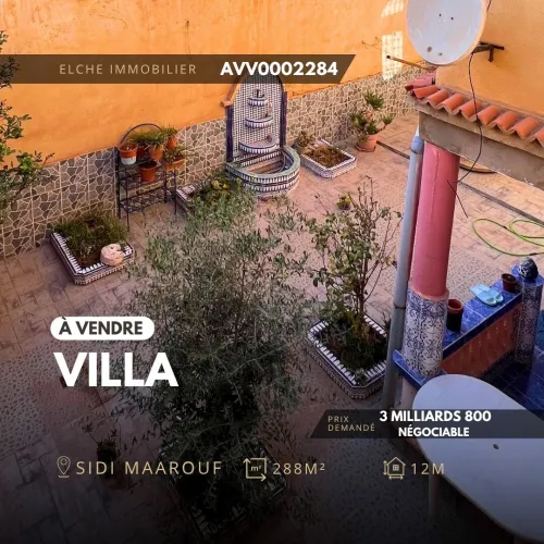 Vente Villa Oran Sidi maarouf