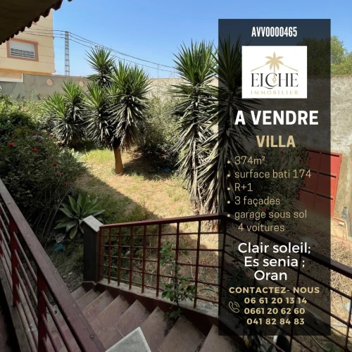 Vente Villa Oran Es senia
