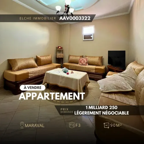 Vente Appartement F3 Oran Oran