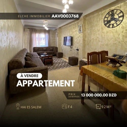 Vente Appartement F4 Oran Oran
