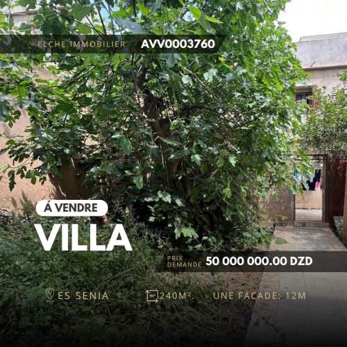 Vente Villa Oran Es senia