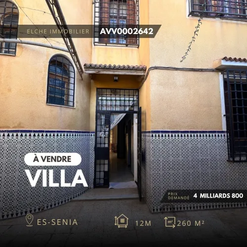 Vente Villa Oran Es senia