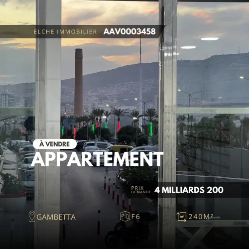 Vente Appartement F6 Oran Oran