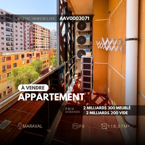 Vente Appartement F4 Oran Oran