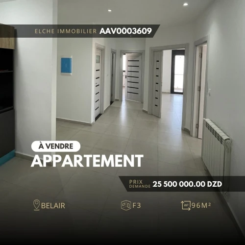 Vente Appartement F3 Oran Oran