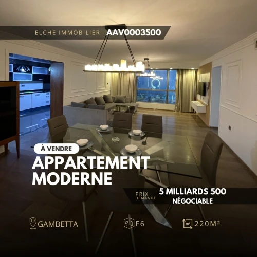 Vente Appartement F6 Oran Oran