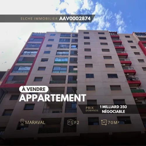Vente Appartement F2 Oran Oran