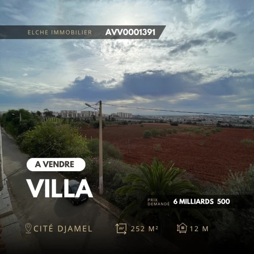 Vente Villa Oran Bir el djir