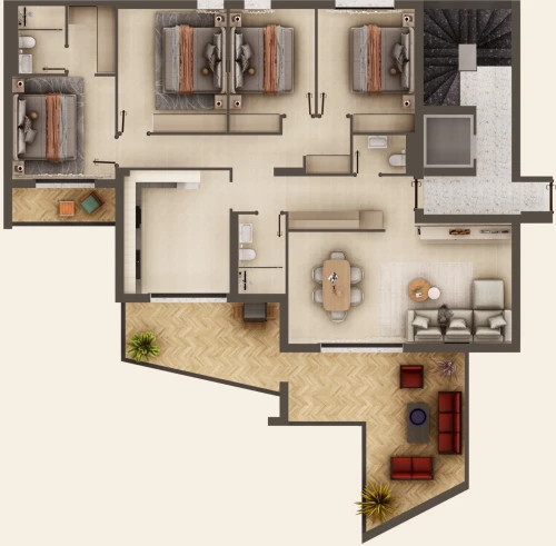 Vente Appartement F5 Alger El achour