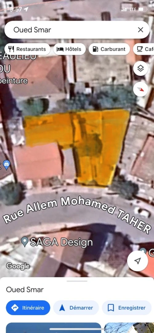 Vente Terrain Alger Oued smar
