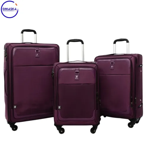 Série 3 Pièces WINTER En Polyester Imperméable Avec Roue Démontable GRIS  /MARRON/ VIOLET 