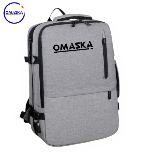 Sac A Dos (Porte Pc) En Polyester Imperméable avec Extensiion